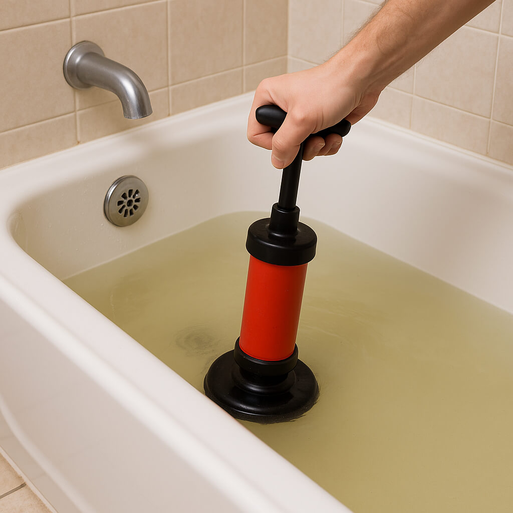 Débouchage baignoire