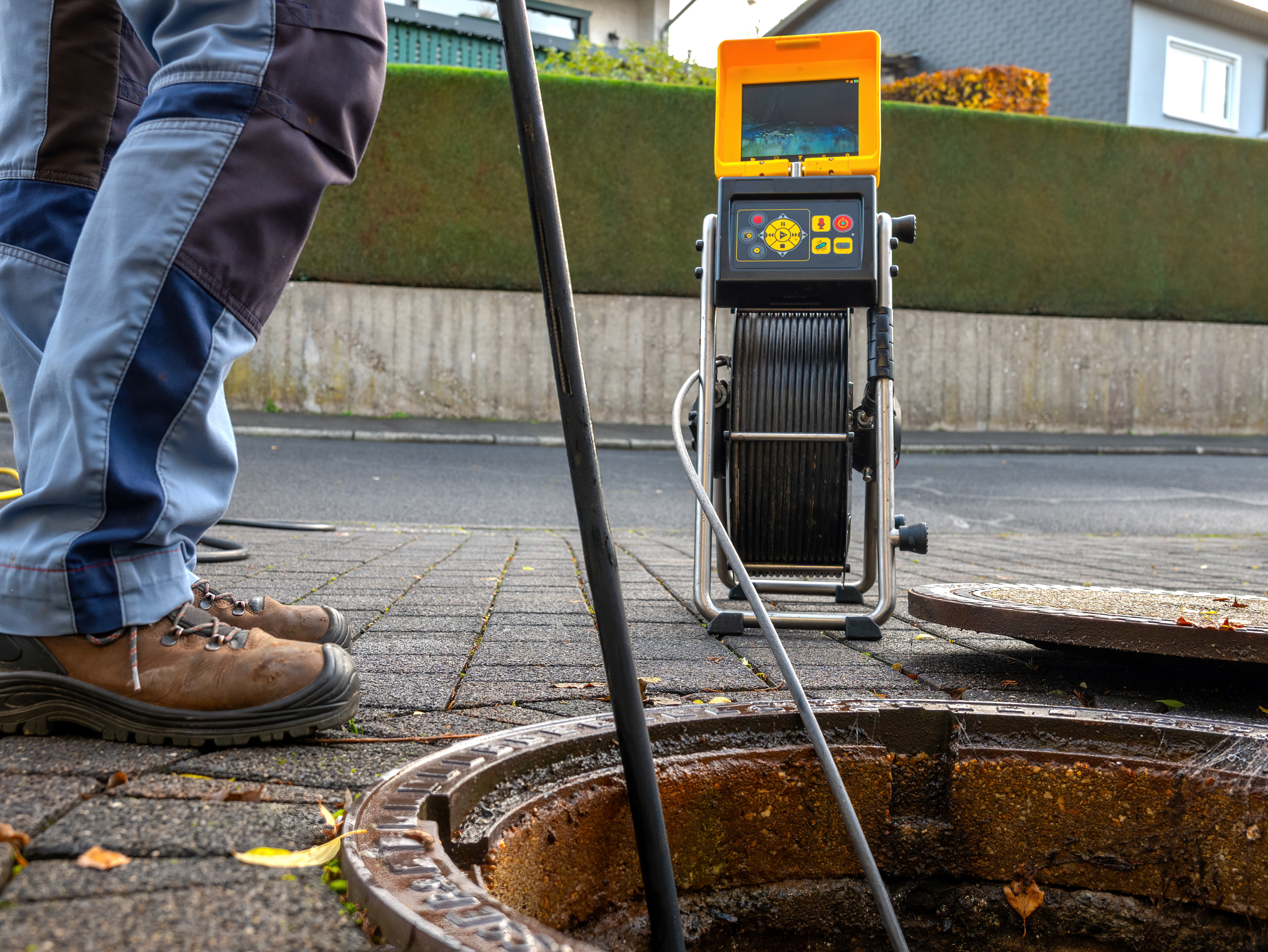 inspection vidéo des canalisation à chatou