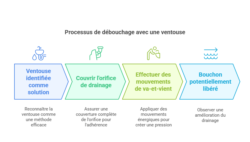 canalisation bouchée destop inéfficace